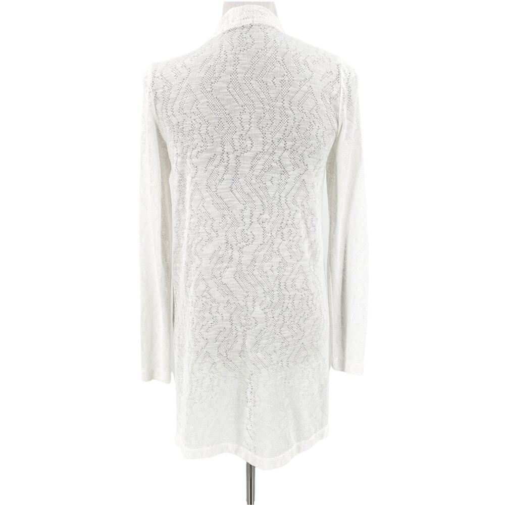 Mododoc Womens Lightweight Open Front White Cardi… - image 5